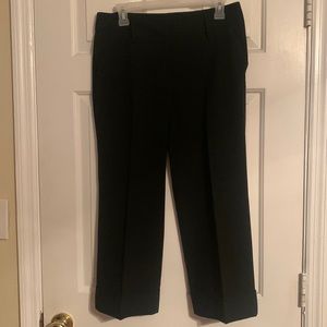 Black capri slacks
